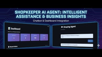I Built a SaaS: AI Agent for Shopkeepers 🚀 (Dashboard + Chatbot)