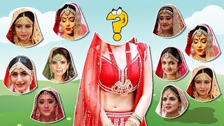 Naagin all season serial actress in bridal looks wrong head puzzle | Surbhi Chandna