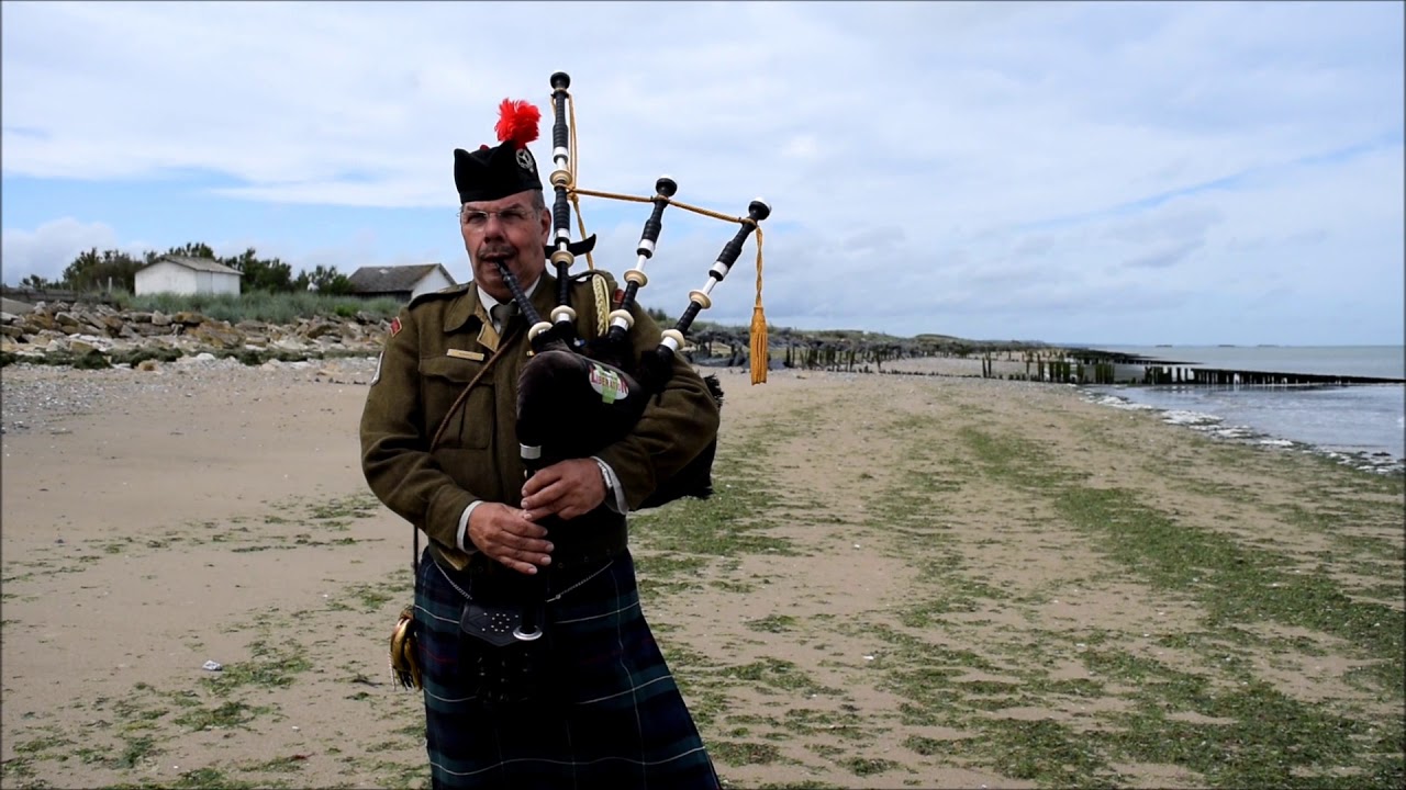 Amazing Grace played by Ceremonial Bagpiper Hans Dubbelaar YouTube