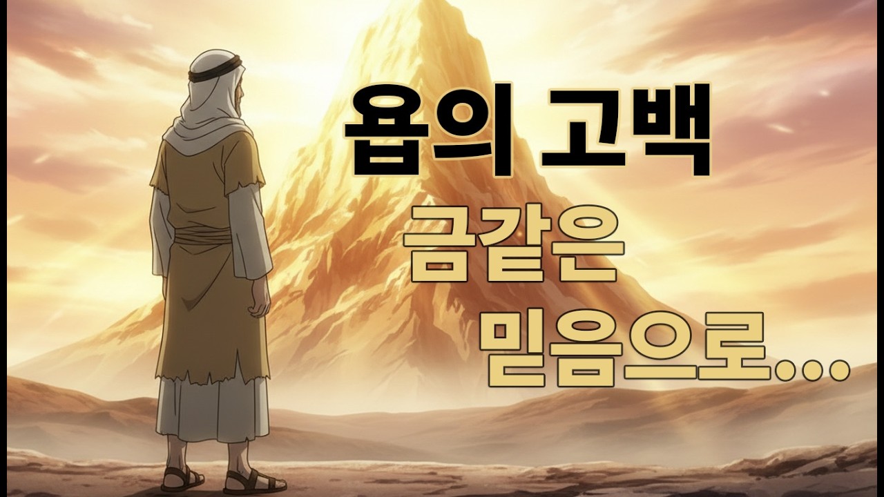 금같은 믿음으로 | 욥의 고백 (The Confession of Job) #뮤직비디오 #찬송