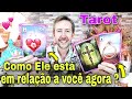 Como Ele está em relação a você agora ? O que pensa , sente por você Agora ! Ele pensa em mim tarot?