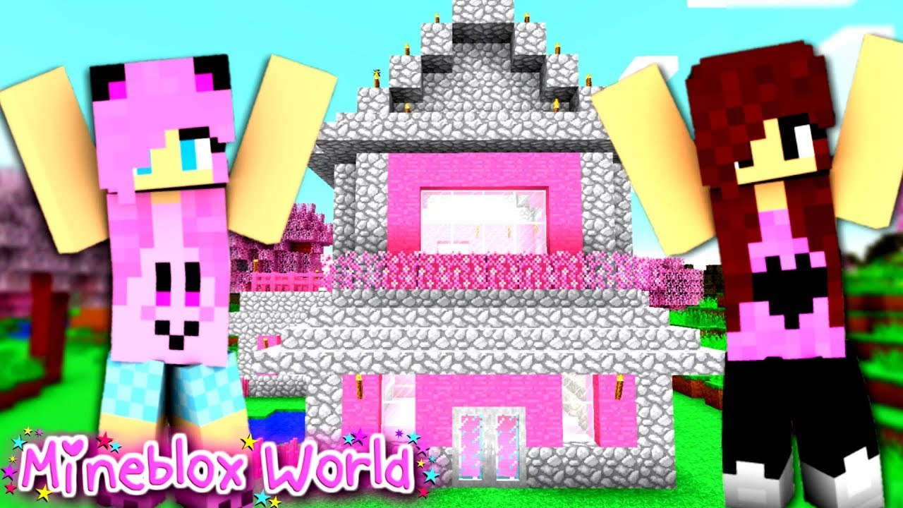 Mineblox World #07- HORTA KAWAII NO NOSSO MUNDO🌈 