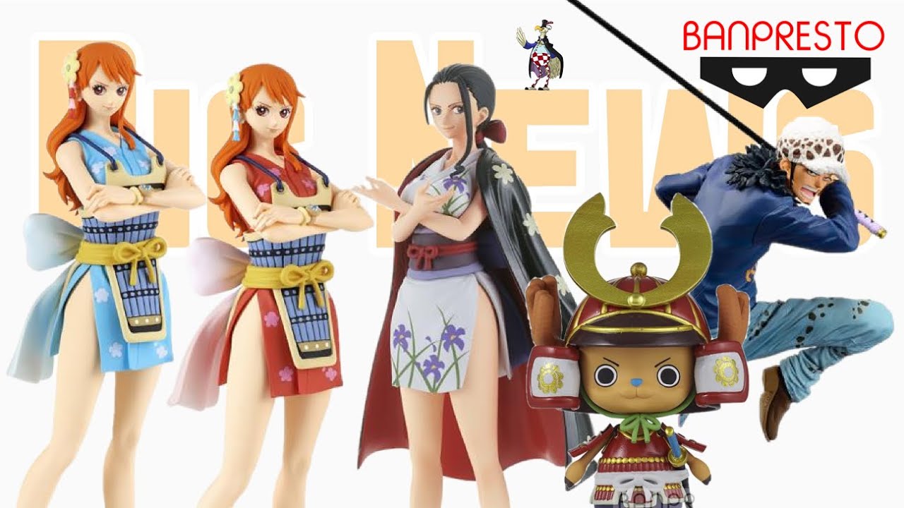 ONE PIECE キャラポスコレクション ロビンナミ BIG NEWS 🤔 ONIGASHIMA NAMI & ROBIN One Piece Banpresto
