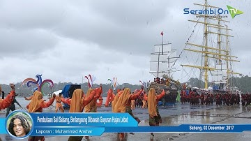 Pembukaan Sail Sabang, Berlangsung Dibawah Guyuran Hujan Lebat