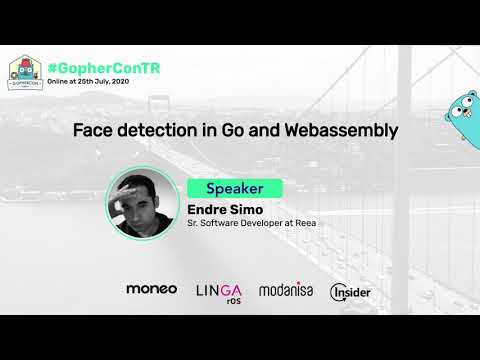 Face detection in Go and Webassembly - Endre Simo - GopherCon Turkey 2020