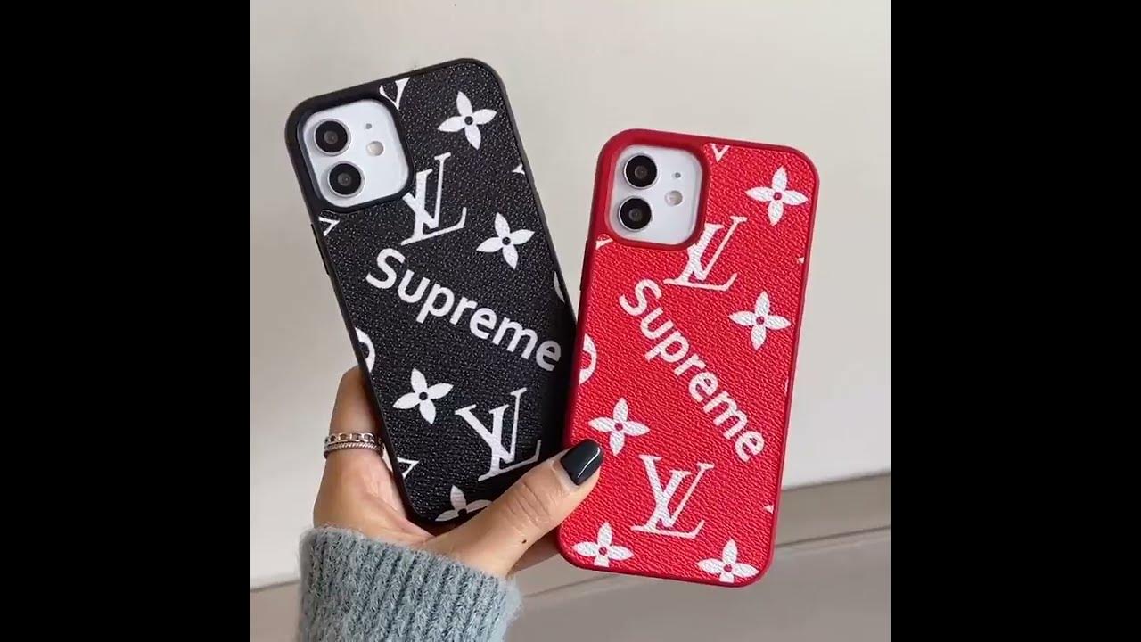 lv supreme iphone case
