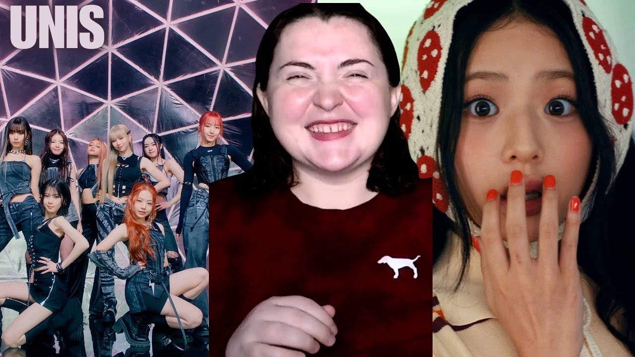 Впервые реагирую на клипы UNIS! UNIS (유니스) 'SUPERWOMAN / CURIOUS' | РЕАКЦИЯ