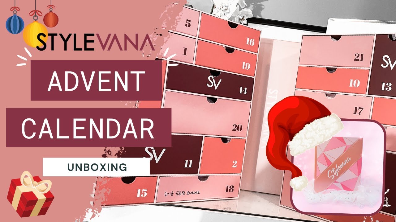 STYLEVANA Advent Calendar 2021 Unboxing + Discount Code Neveen Wood