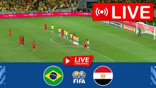 🔴[LIVE] Brazil vs Egypt | International Friendly 2026 | Match Live Today!