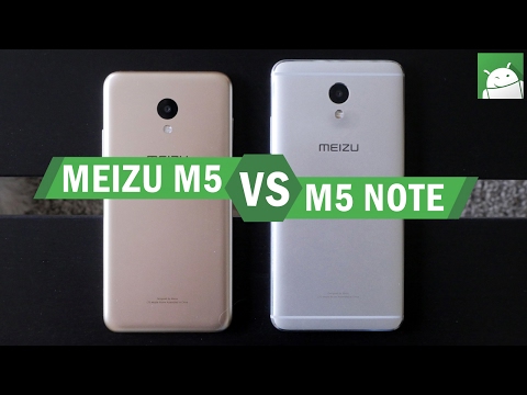 Meizu M5 versus the M5 Note - budget smartphone review