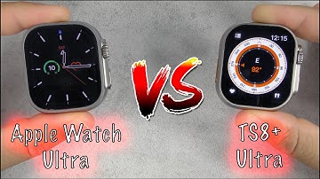 SPOT THE DIFFERENCE: Apple Watch Ultra VS TS8+ Ultra Smartwatch Comparison.