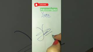 Yusra Name Signature
