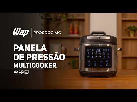 Panela de Pressão Elétrica WAP MULTICOOKER WPPE7
