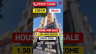 💰1.50L Income🏡Bangalore House sale | House for sale in Bangalore Hosur Road Begur Property for sale