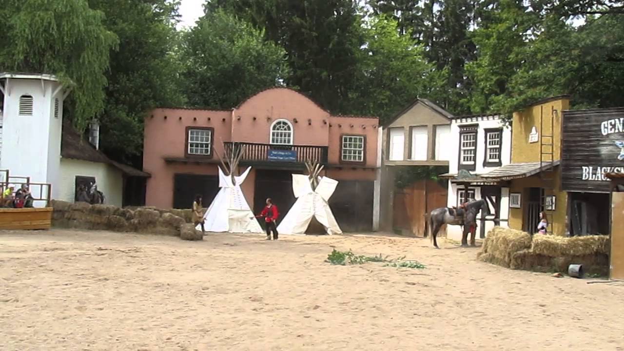 Westernstuntshow Schloss Thurn 11 juli 2013