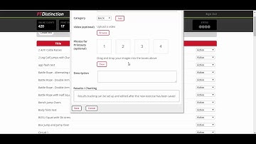 Improvements to Custom Exercises in PT Distinction