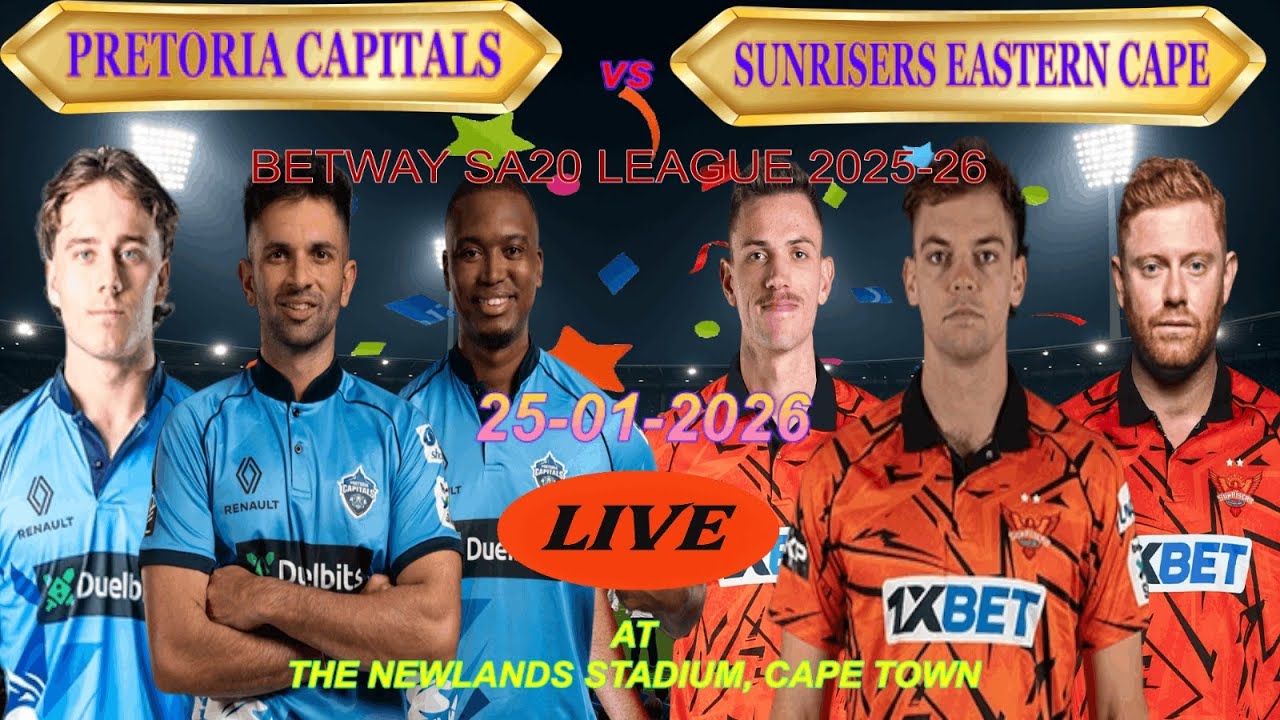 Pretoria Capitals vs Sunrisers Eastern Cape Final 
