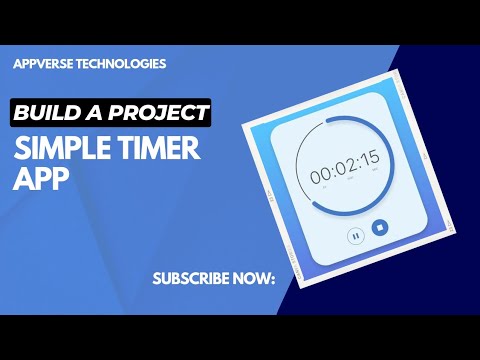 Build A Simple Timer App