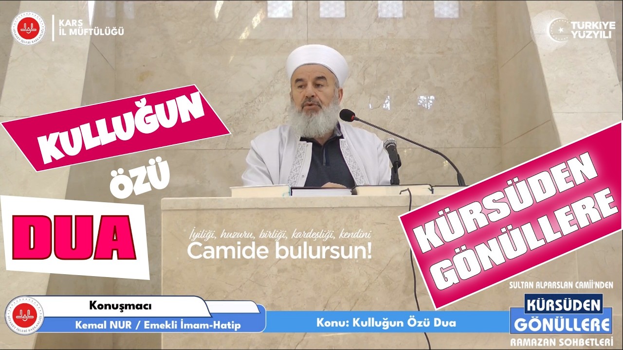 Sultan Alparslan Camii'nden Kürsüden Gönüllere Ramazan Sohbetleri / 2026