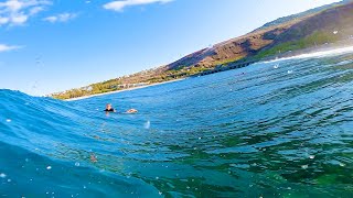 POV SURF  GLASSY DOUBLE UP WAVES