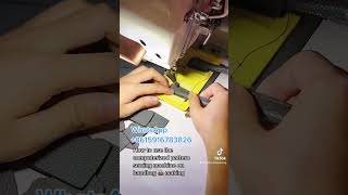 How do the computerized pattern sewing work ? #handbag