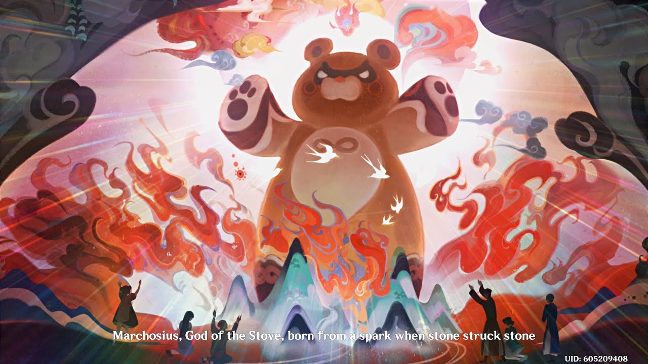 Marchosius, God of the Stove [Genshin Impact Cutscene] YouTube