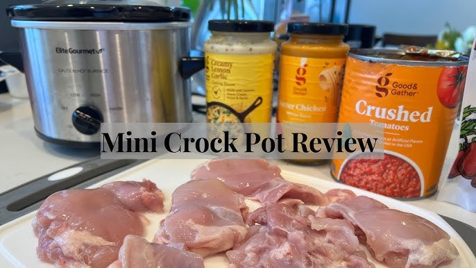 SINGLE SERVING FREEZER MEAL PREP! SLOW COOKER RECIPES FOR ONE WITH MY NEW  MINI CROCK POT! 