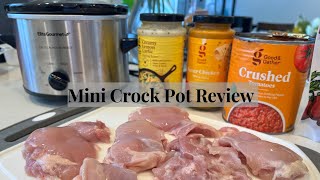 Mini Crock Review & Meal Prep, Low Point Recipes  Weight Watchers