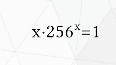 A Nice Exponential Equation Of Olympiad | @Olympiadlearning