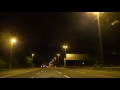 Night drive on the m57 m62 m6  m5 motorways liverpool to worcester england 26th august 2016