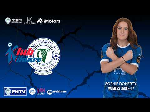 Klub Kildare v Finn Harps FC | EA Sports LOI Academy WU17 | 27.06.26