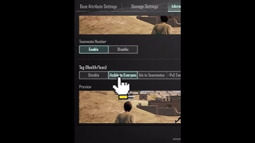 How to show enemy location in wow map in Pubg mobile and bgmi