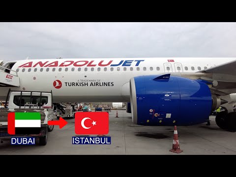 TRIP REPORT | AnadoluJet (ECONOMY) | Airbus A321NEO | Dubai (DXB) - Istanbul (SAW)