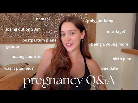 pregnancy Q&A ⊹ young mom, gender reveal, marriage, was it planned?