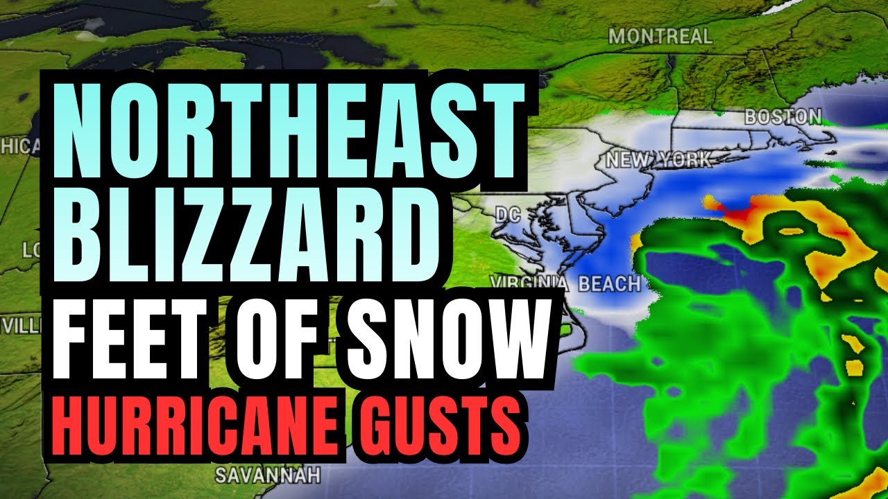 Northeast Blizzard Coming... - YouTube