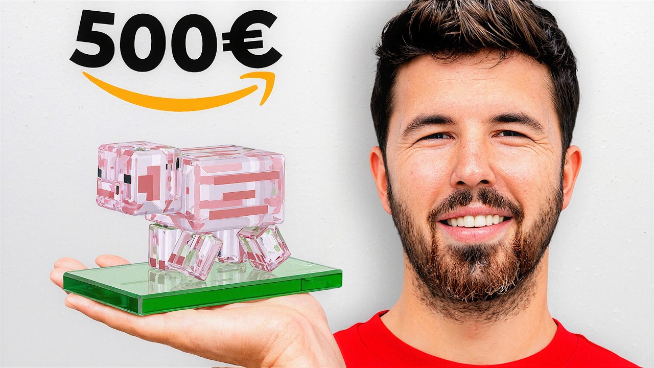 COMPRÉ TODOS LOS PRODUCTOS DE MINECRAFT EN VIDA REAL!