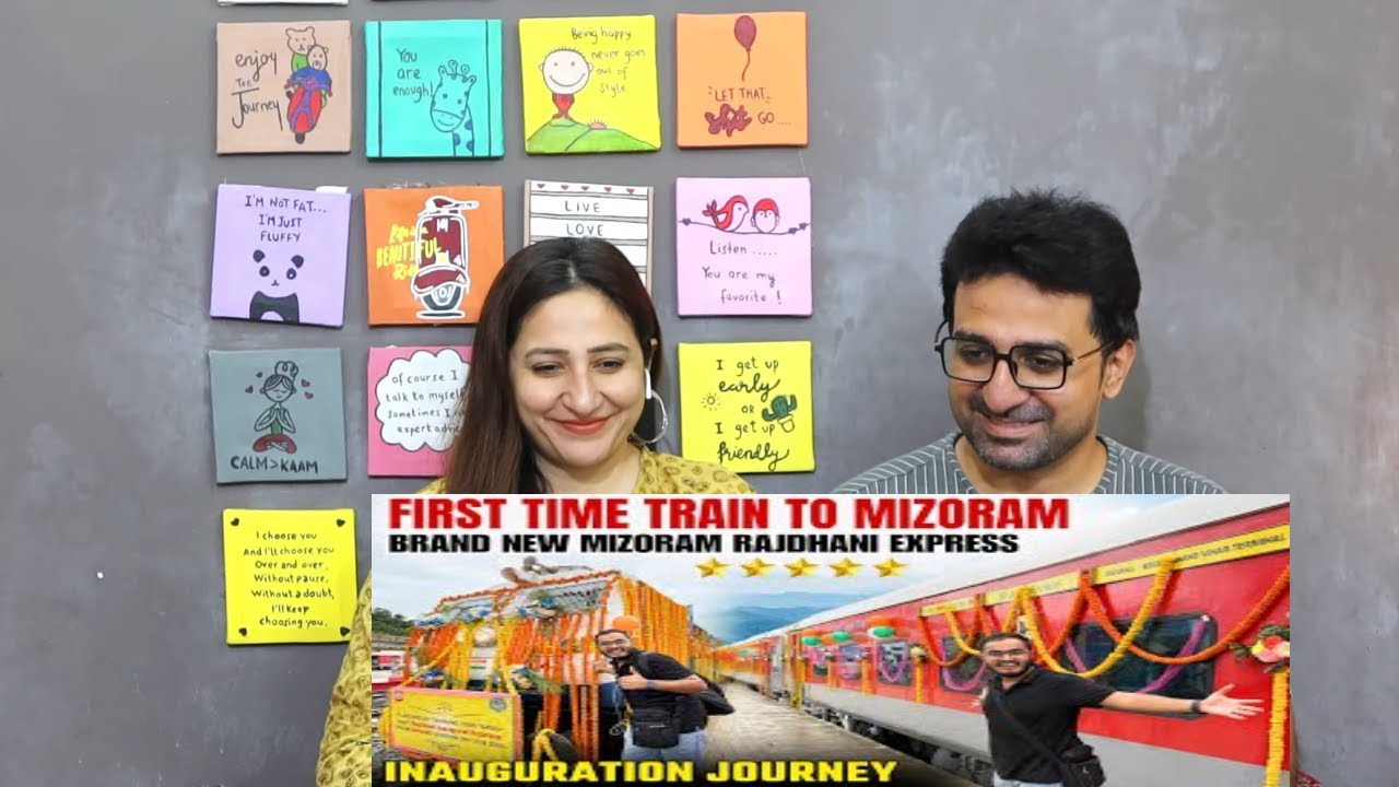 Pak Reacts to Brand New Rajdhani Express for MIZORAM | Connecting Aizawl to Delhi by Train | IR