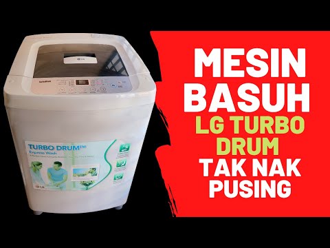 Video: Semakan mesin basuh LG F1089ND