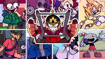 Challeng-EDD but Every Turn a Different Character Sings 🎤(FNF Challeng-EDD but Everyone Sings)