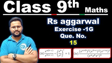 Rs Aggarwal | Class 9 Chapter 1 | Exercise 1G | Question number 15 (iii) and (iv) | Number System