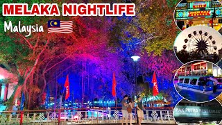 Melaka Nightlife | Malam Hari di Melaka Malaysia | Street Food, River Cruise Melaka, Vlog Liburan