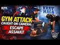 Woman Attacked in Gym: How to Escape on the Ground | Israeli Krav Maga