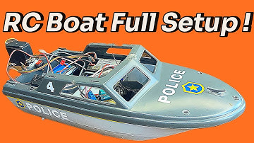🛠️ RC Boat Conversion Tutorial | Servo & Receiver Installation Step by Step