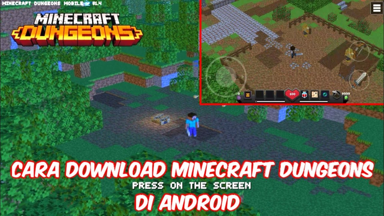 Cara Download Game Minecraft Dungeons Di Android - YouTube