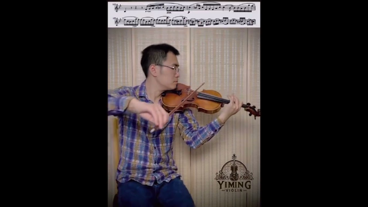 小提琴交响乐团考试片段🎻《贝多芬第九号交响曲》第3乐章 大型职业交响乐团,招聘、面试小提琴的必考曲目。其难点在于控制: 控制音准、音色、力度、速度、换弦和揉弦。#古典音乐演奏 #小提琴演奏 ...