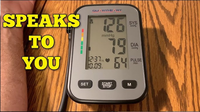 Smartheart Talking Blood Pressure Arm Monitor