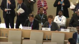 Veronica Clark Human Rights Council statement on Racism, racial discrimination, xenophobia a