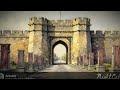 Gates of Ashmere — Fantasy Fortress Ambience | Distant Drums, Folk Flute &amp; Regal Strings