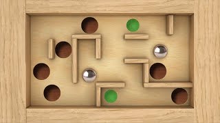 Classic Labyrinth 3d 2 - The tilt 3d maze game with the steel ball volume 2 screenshot 3