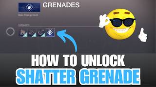 How to get NEW SHATTER GRENADE ABILITY for all 3 Classes in MONUMENT OF TRIUMPH [Destiny 2]